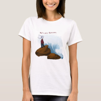 Woman's Rescuer stylized T T-shirt