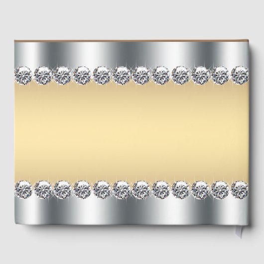 Womans Silver Gold High Heel Chaussure Livre d'inv (Verso)