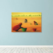 Woman's Work Canvas Afdruk (Insitu (Houten vloer))