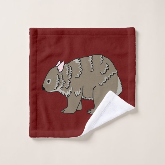 Wombat Bad Handdoek (Wasdoekje)
