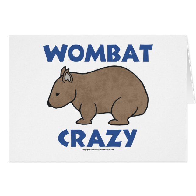 Wombat Crazy II (Voorkant Horizontaal)