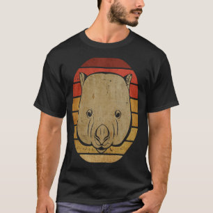 Wombat Cute Wildlife Animal Artsy Wombat T-shirt