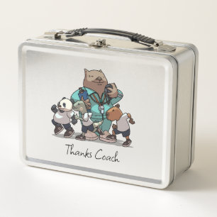 Wombat Dank Je Coach Cadeau Sport Trainer Kunstwer