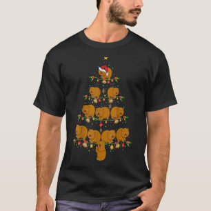 Wombat-kerstboom - cadeau voor kerstmis met Wombat T-shirt