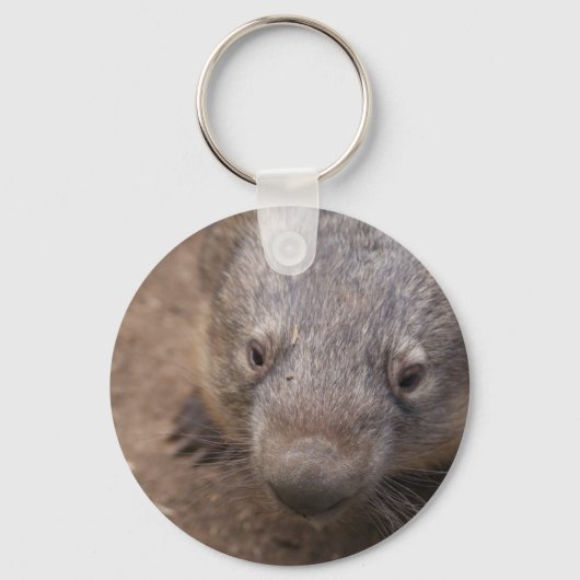 Wombat Kiss Sleutelhanger (Voorkant)
