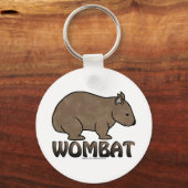 Wombat Logo II Sleutelhanger (Voorkant)