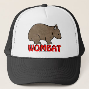 Wombat Logo Trucker Pet