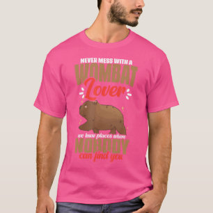 Wombat Lover Marsupial Animal Australia Wombat T-shirt