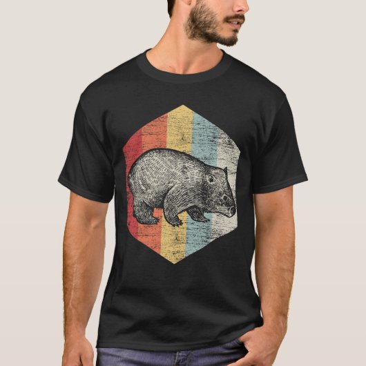 Wombat Polygon T-shirt (Voorkant)