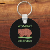 Wombat Whisperer Sleutelhanger (Voorkant)