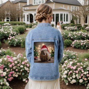Wombat Wonderland: een gezellige kerstavond Denim Jacket