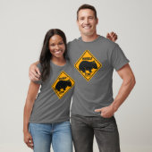 Wombat Zone Sign T-shirt (Unisex)