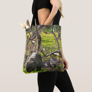 Wombats Et Kangaroos, Sac fourre-tout D'Impression