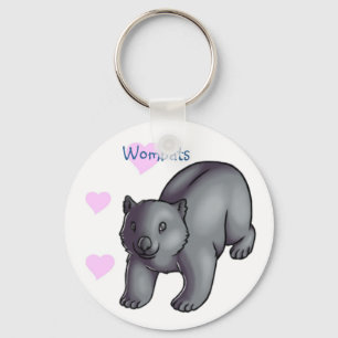 Wombats Sleutelhanger