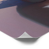 Wombo Versus de Catwoman van Blue Alpha VII Art Poster (Hoek)