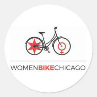 Women Bike Chicago - Stickers Design pas à pas