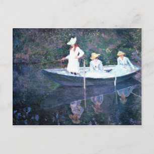 Women Boating - Claude Monet Briefkaart
