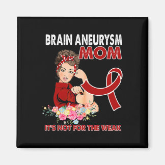 Women Brain Aneurysm Awareness Ribbon Magneet