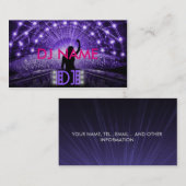 Women DJ visitekaartje (Voorkant / Achterkant)