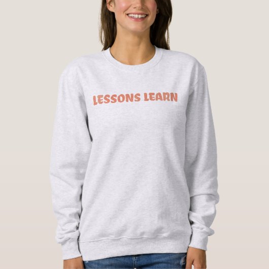 Women Energy Flow Lessons Learn Sweatshirts  Trui (Voorkant)