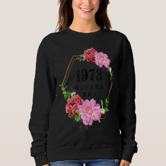 Women Flowers 1973 Verdedigen Roe Vrouwenrechten R Trui