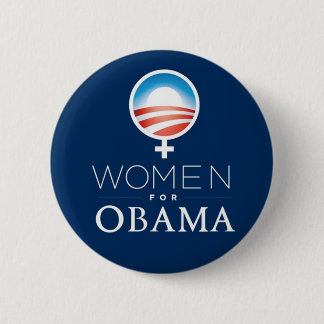 Women_for_Obama_Button Ronde Button 5,7 Cm