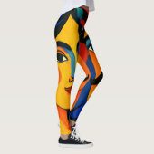 women leggings colorful design  (Droite)