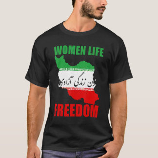 Women Life Freedom Zan Zendegi Azadi calligrafie P T-shirt