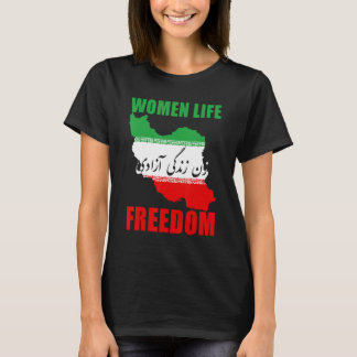 Women Life Freedom Zan Zendegi Azadi calligrafie P T-shirt