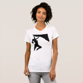 Women Rock-klimmer T-shirt (Voorkant volledig)