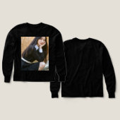 Women’s Artistic Graphic T-Shirt - (Motif recto et verso)