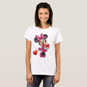 👕🐭Women’s Classic Minnie Mouse-Inspired Tshirt (Devant entier)