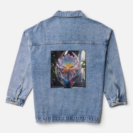 Women’s Designed Denim – Classic Jean Jacket (Verso)