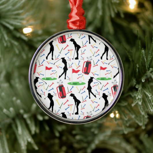 Women’s Golf Lover Christmas Ornament Keepsake (Boom)