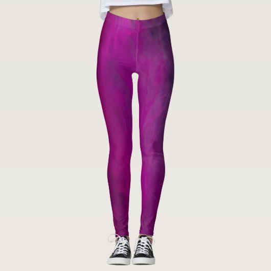 Women’s Purple Leggings – Comfort, Style & Versati (Devant)