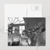 Women Welders in WWII, jaren 1940 Briefkaart (Voorkant / Achterkant)