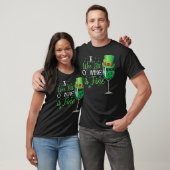Womens A Wee Bit O' Wine St Patrick's Day Shirt Fu (Unisex)