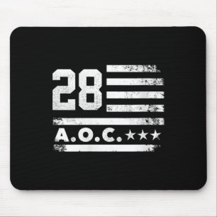 Womens AOC 2028 A.O.C. 2028 voor President Amerika Muismat