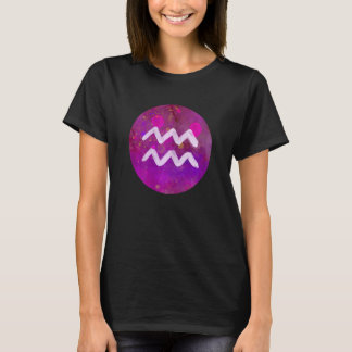 Womens Aquarius Zodiac Januari 2 februari 2005 T-shirt
