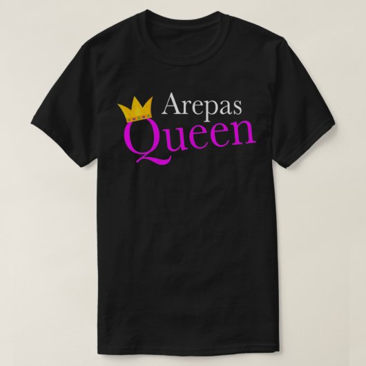 Womens Arepas Queen Gift Arepas T-shirt (Design voorkant)