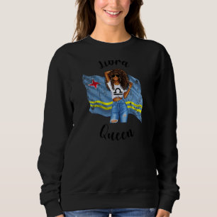 Womens Aruba Libra Queen Afro Hair African Aruban Trui