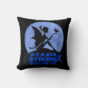 Womens Ataxia Awareness V-Neck T-Shirt173 Kussen