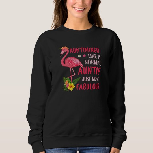 Womens Auntimingo Like a Normal Aunt Just More Fab Trui (Voorkant)