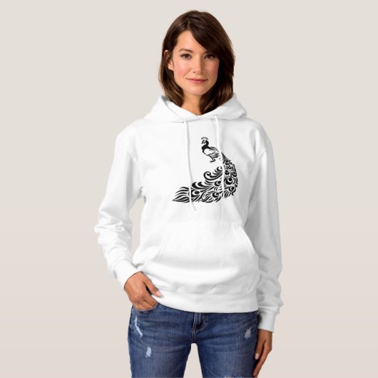 Women's Basic Hooded Sweatshirt (Voorkant volledig)