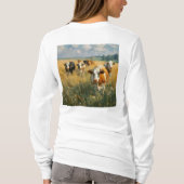 Women's Basic Long Sleeve T-Shirt (Achterkant)