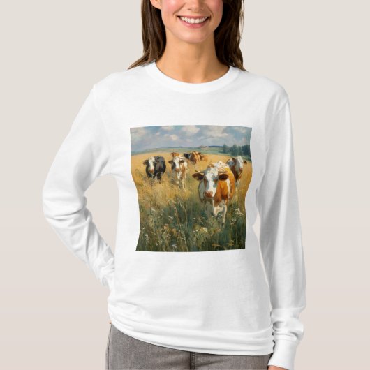 Women's Basic Long Sleeve T-Shirt (Voorkant)