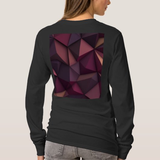 Women's Basic Long Sleeve T-Shirt (Achterkant)