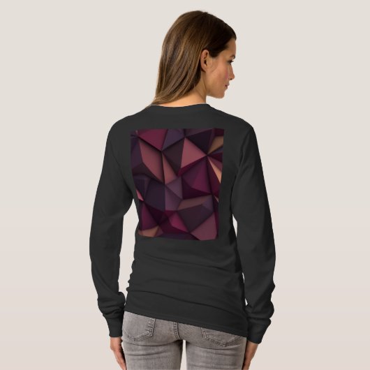Women's Basic Long Sleeve T-Shirt (Achterkant volledig)