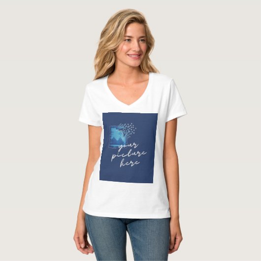 Women's Basic T-Shirt (Voorkant volledig)