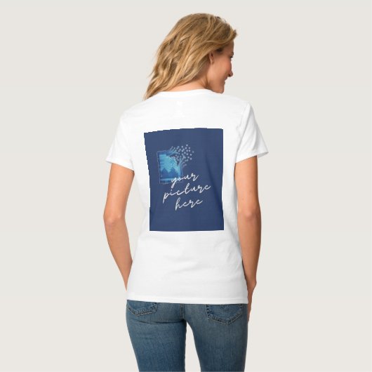 Women's Basic T-Shirt (Achterkant volledig)